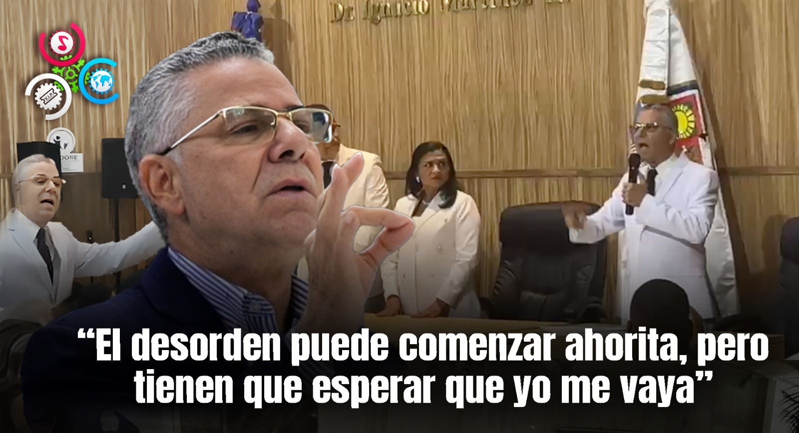 Exalcalde De SDE Interrumpe Discurso De Dio Astacio Durante Su Toma De Posesión