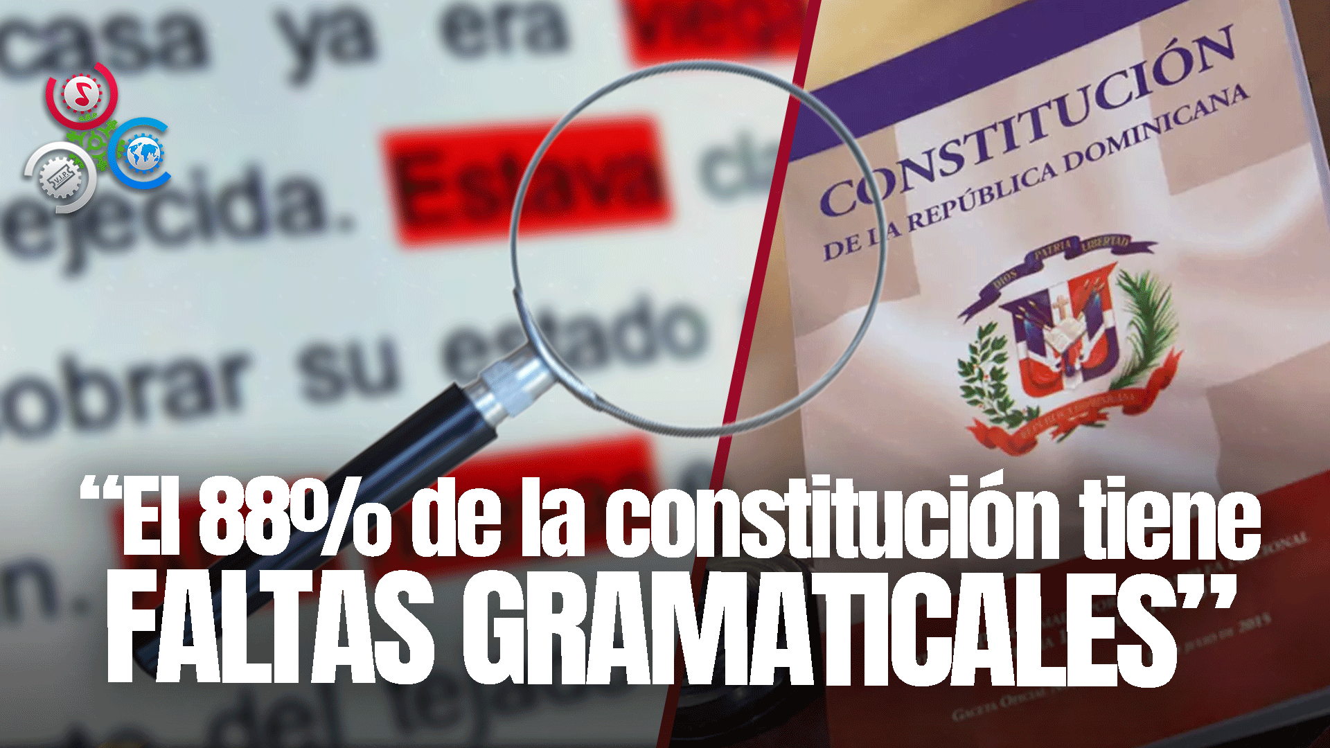 Señalan Y Piden Corregir Errores Sintácticos, Ortográficos Y Léxicos En La Constitución Dominicana