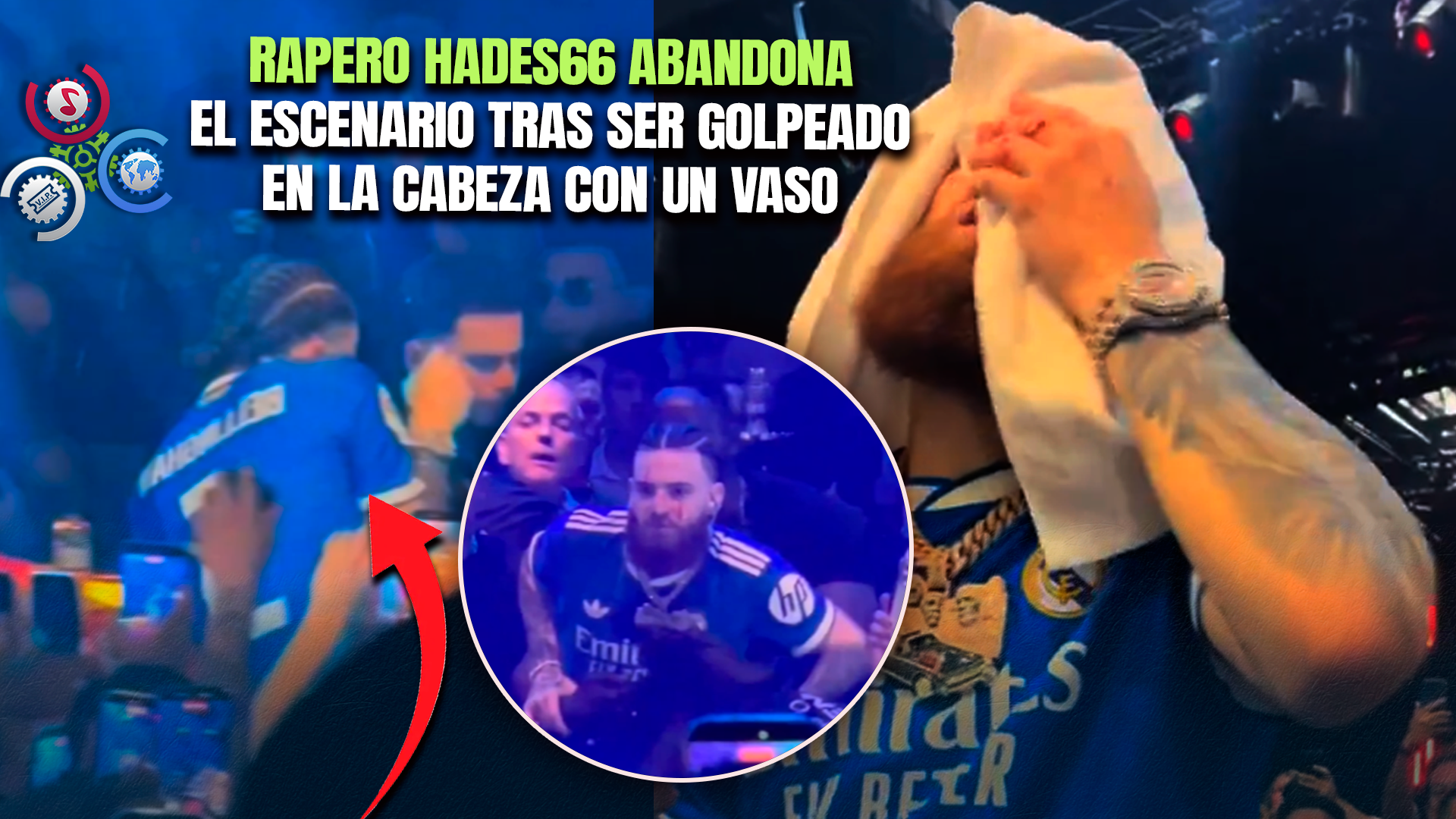 Famoso Rapero Hades66 Es Agredido Con Un Vaso De Cristal Durante Concierto En Mallorca