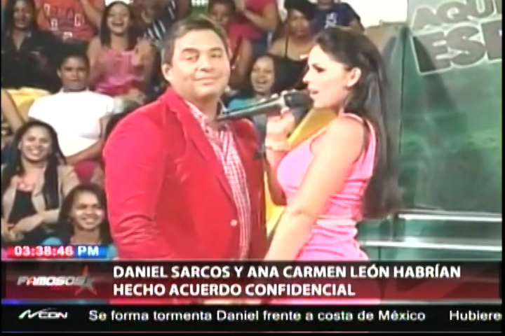Acuerdo Confidencial Entre Daniel Sarcos Y Ana Carmen León