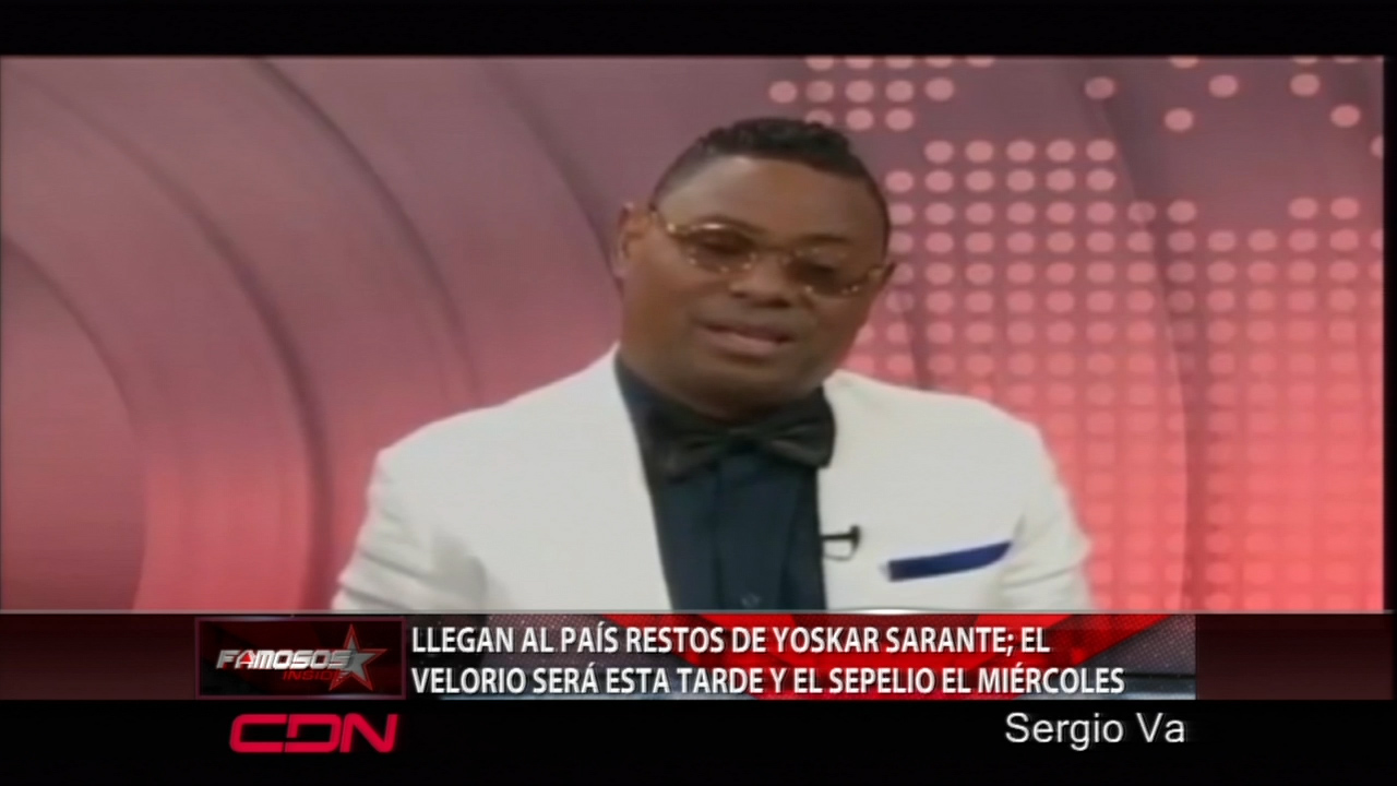 LLegan Al País Restos De Yoskar Sarante