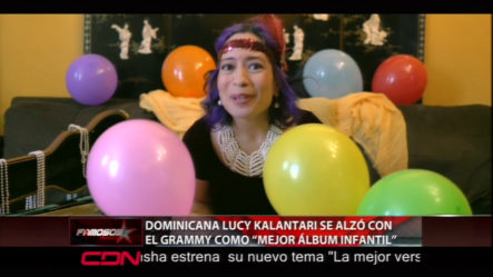 Dominicana Lucy Kalantari Se Alzó Con El Grammy Como ”Mejor Album Infantil”