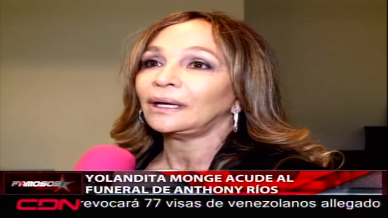 Yolandita Monge Dice Presente En Funeral De Anthony Rios