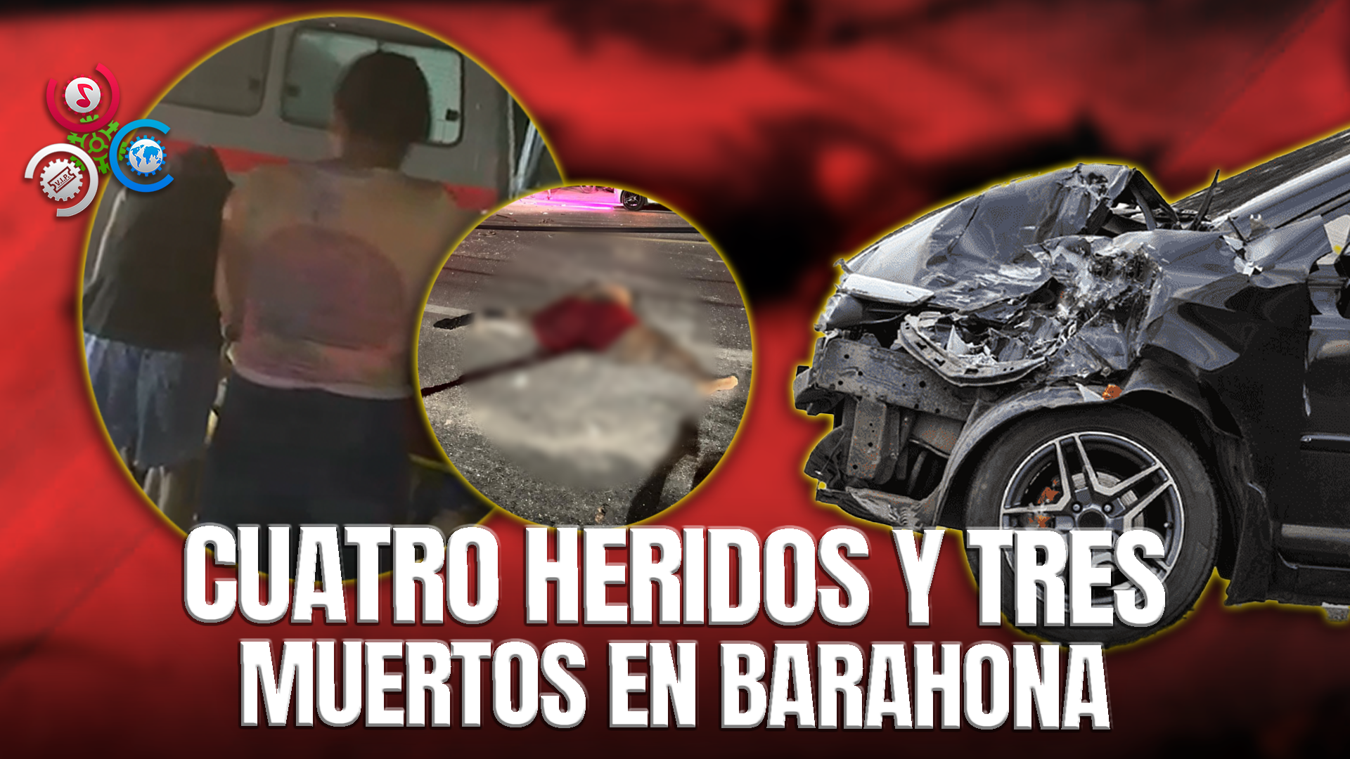 Choque Múltiple Deja Tres Muertos Y Cuatro Heridos En Barahona