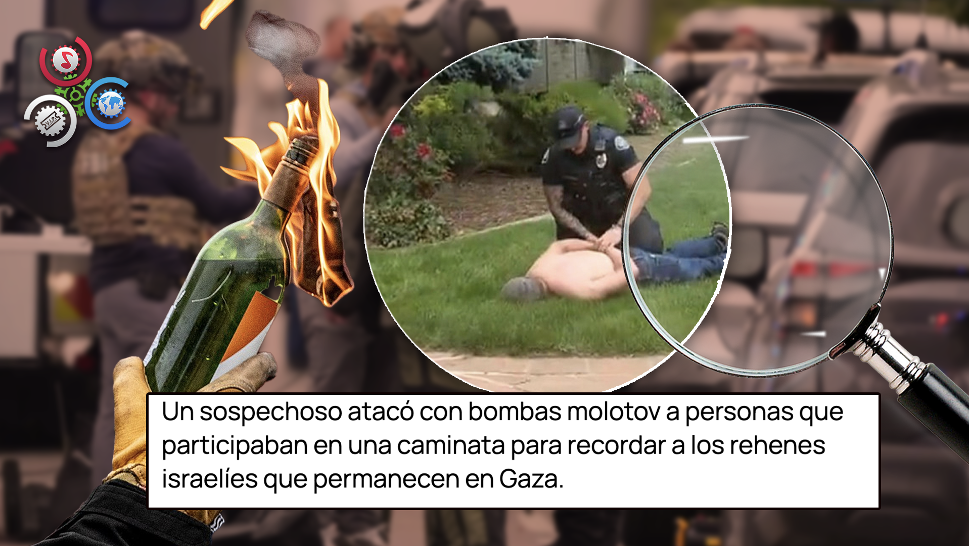 Ataque En Protesta Pro-Israel En Boulder Deja Heridos; FBI Lo Califica De Terrorismo
