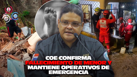 Tragedia En Lluvias: Muere Niña Tras Colapso De Pared En Santo Domingo Oeste