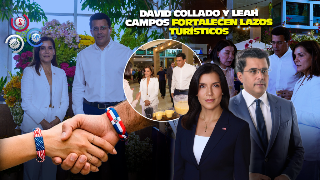 Ministro Collado Recibe Visita De La Embajadora De Los Estados Unidos, Leah Campos