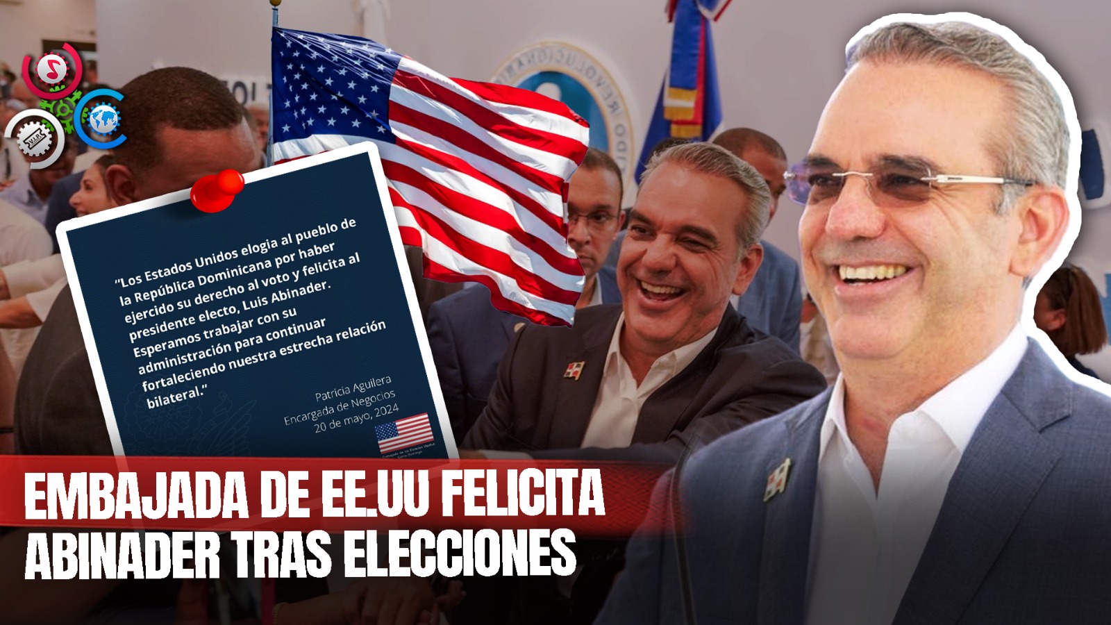 EE.UU.  Manda Grandes Felicitaciones Abinader Tras Su Victoria Presidencial