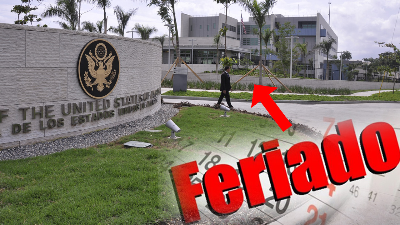 Embajada Americana No Trabaja Por Días Feriados
