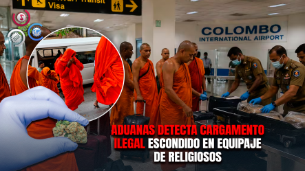 Monjes Budistas Detenidos En Sri Lanka Con Más De 110 Kilos De Droga