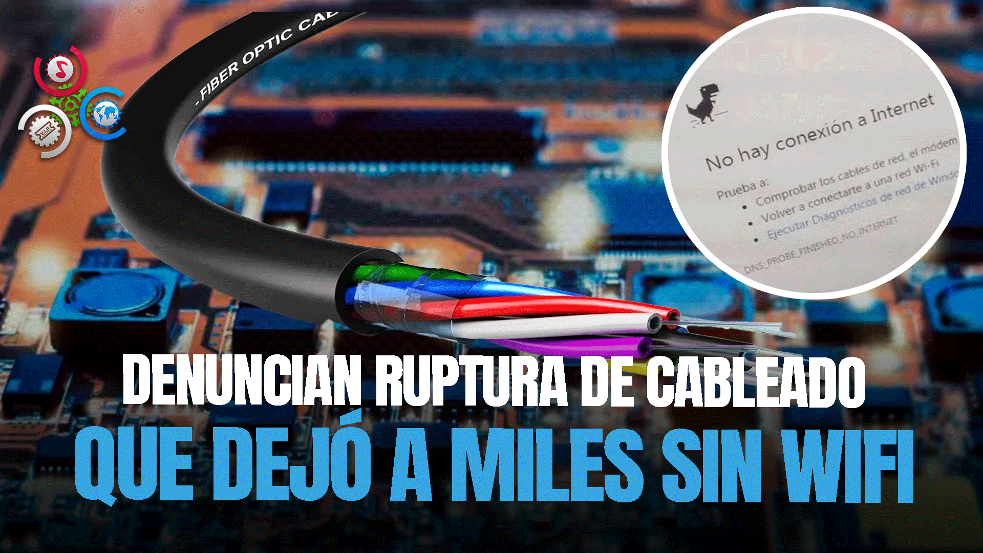 Denuncian Trabajadores De Construcción Rompen Cableado De Fibra óptica En Santo Domingo