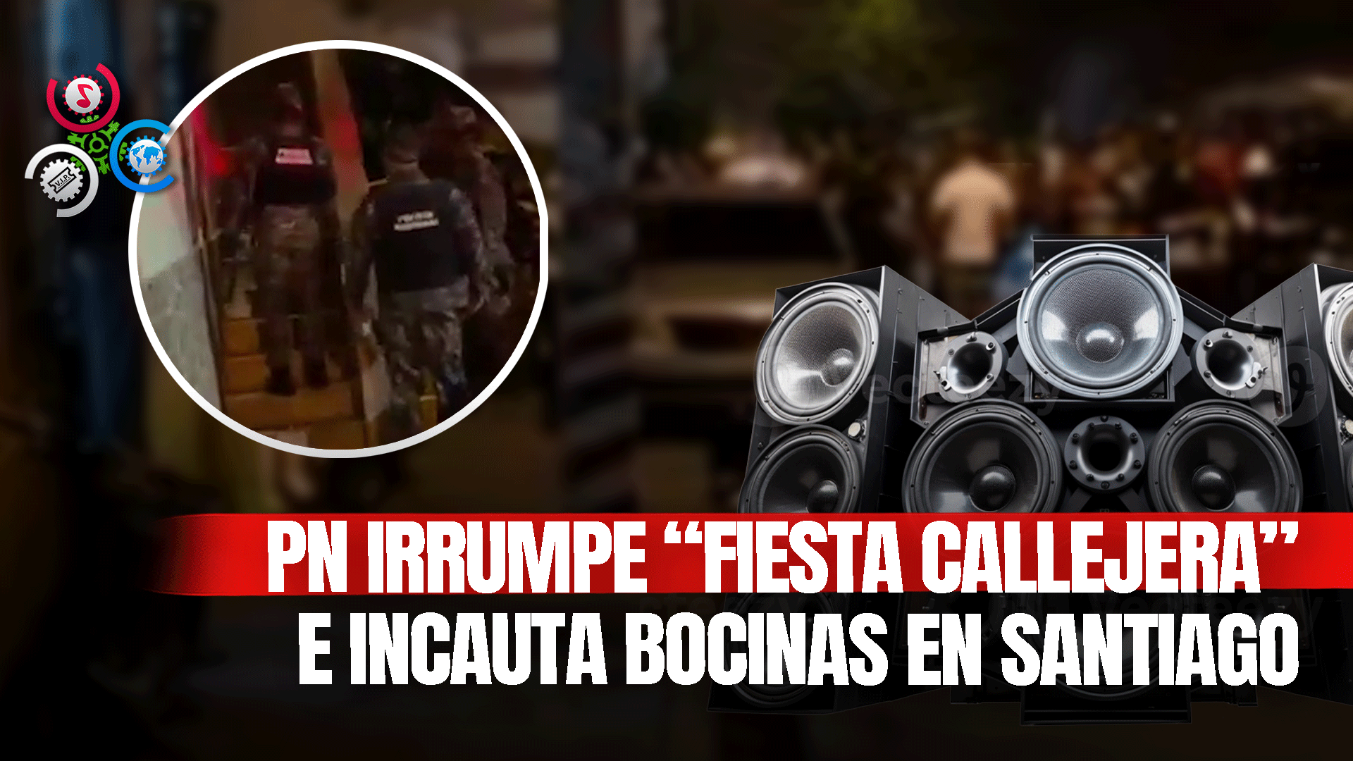 Autoridades Se Enfrentan A Jóvenes Y Decomisan Bocinas Tras Supuestos Reportes En Ensanche Bermúdez