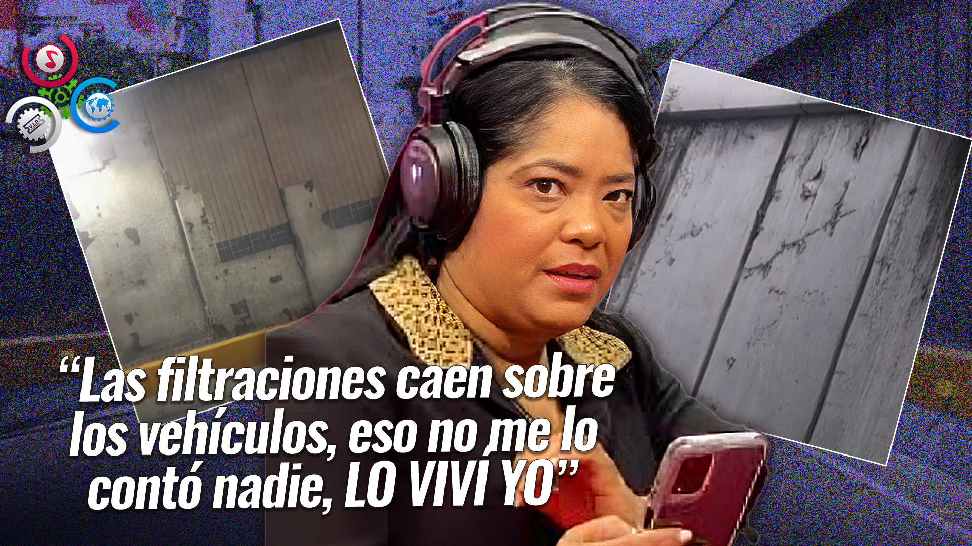 Denuncian Filtraciones Y Deterioro En El Túnel De La Av. 27 De Febrero