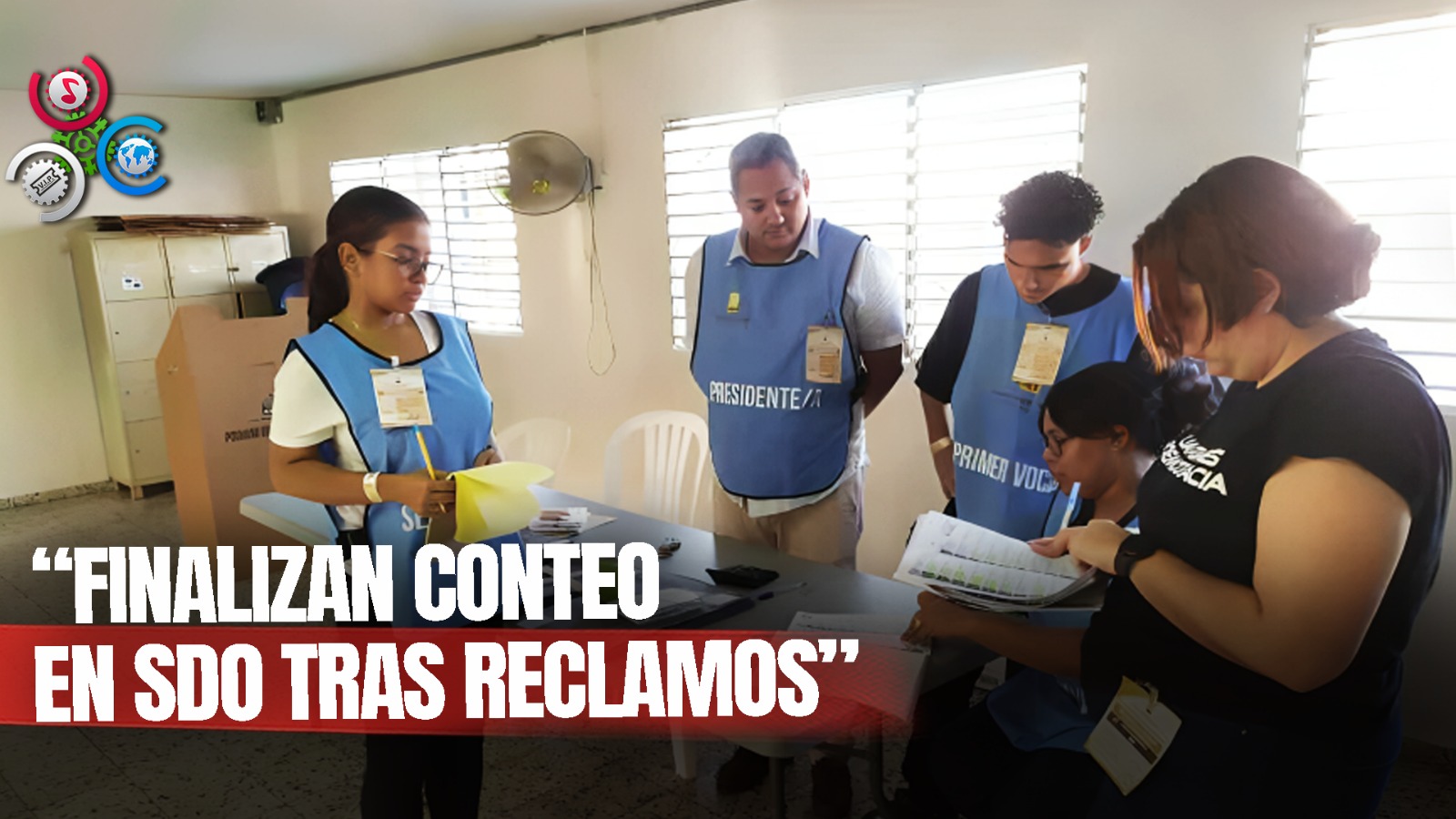 Concluye Conteo En SDO En Medio De Reclamos De Candidatos