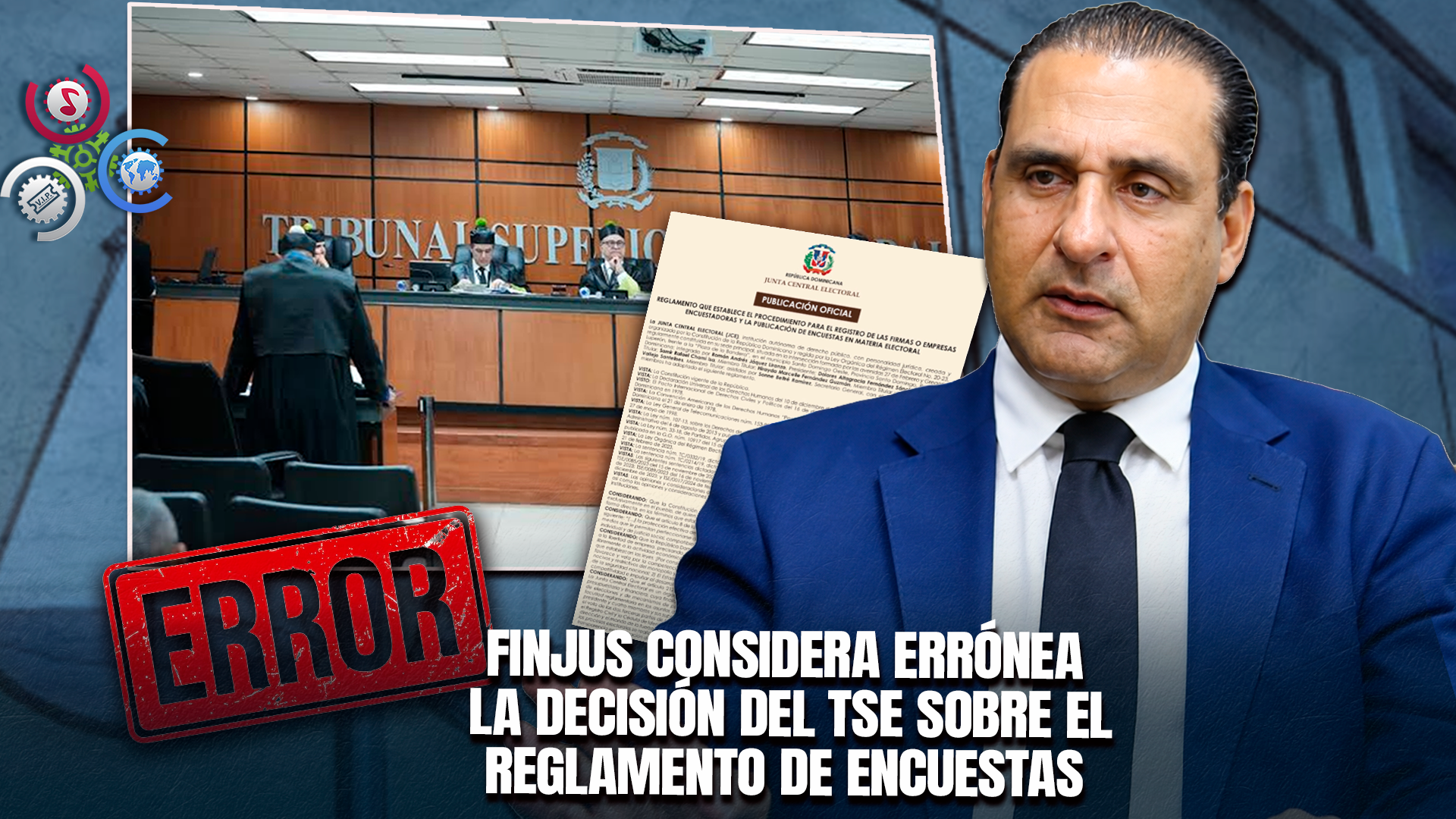 Finjus Cuestiona Decisión Del TSE Sobre Reglamento De Encuestas De La JCE