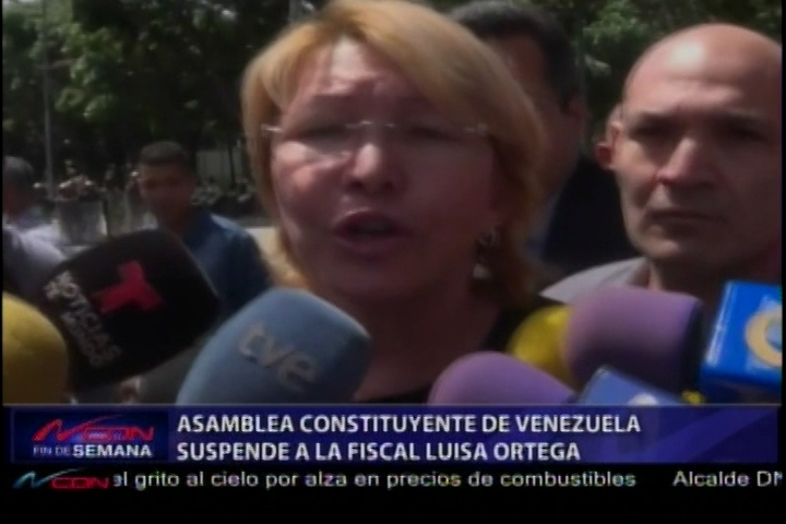 Más Sobre La Destitución De La Fiscal Luisa Ortega Por La Constituyente De Venezuela