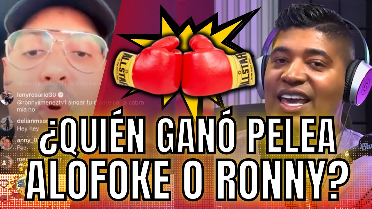 RONNY ACABA A ESPOSA DE ALOFOKE Y ESTE SE BURLA DE SU MAMÁ FALLECIDA. CIRQUEROS PELEAN