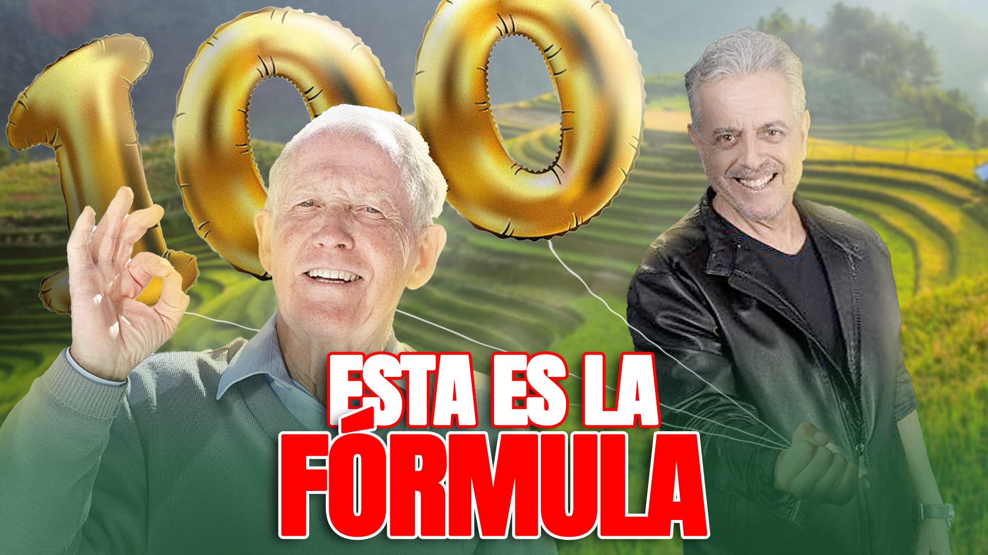 ¿QUIERE VIVIR 100 AÑOS? Esta Es La Fórmula