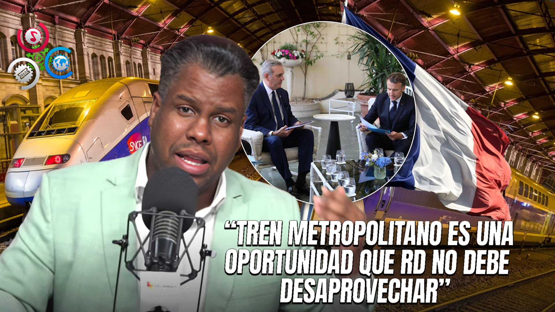 Francia Ofrece Financiamiento Para Tren Metropolitano En RD; Ernesto Jiménez Califica Como Un Punto De Transformación
