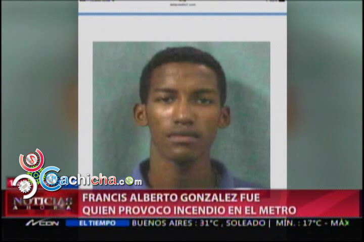 Supuesto Responsable Del Incendio En El Metro Santo Domingo