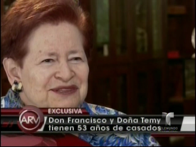 Exclusiva Entrevista A Doña Temy, La Esposa De Don Francisco Desde Hace 53 Años #Video