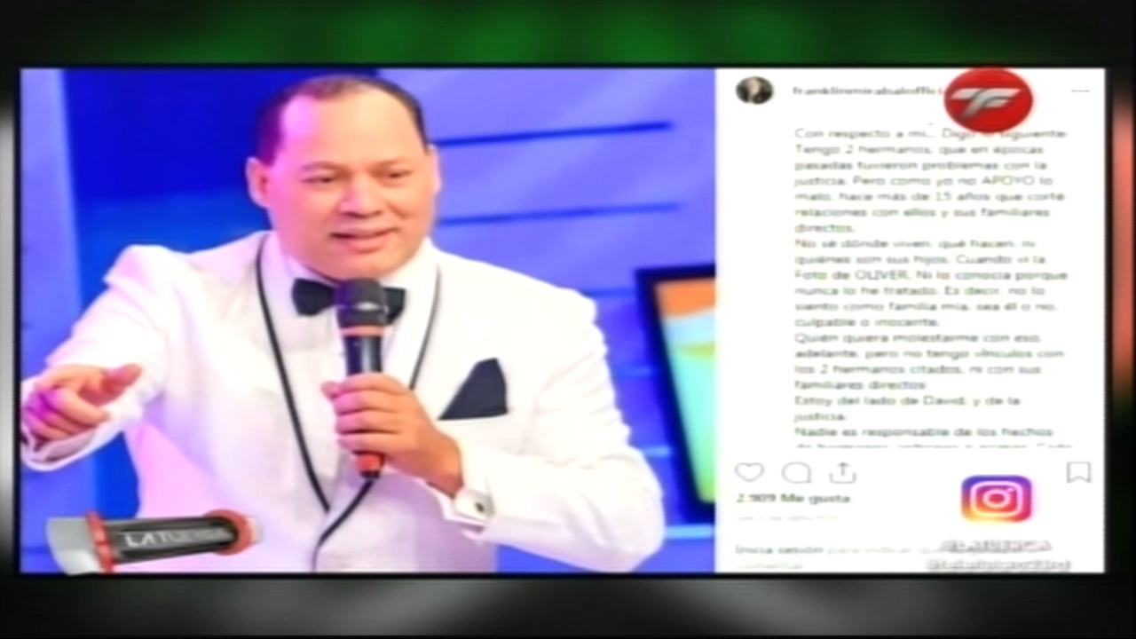 Richard Hernández Comenta Sobre La Aclaración De Franklin Mirabal Sobre Vínculo Con Acusado De Disparar Contra David Ortiz