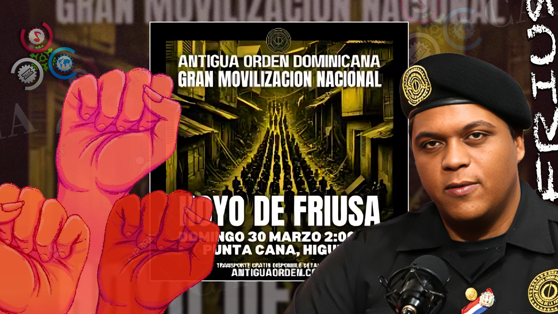 “30 DE MARZO”: La Marcha Que Busca Poner Fin A La Anarquía En Hoyo De Friusa