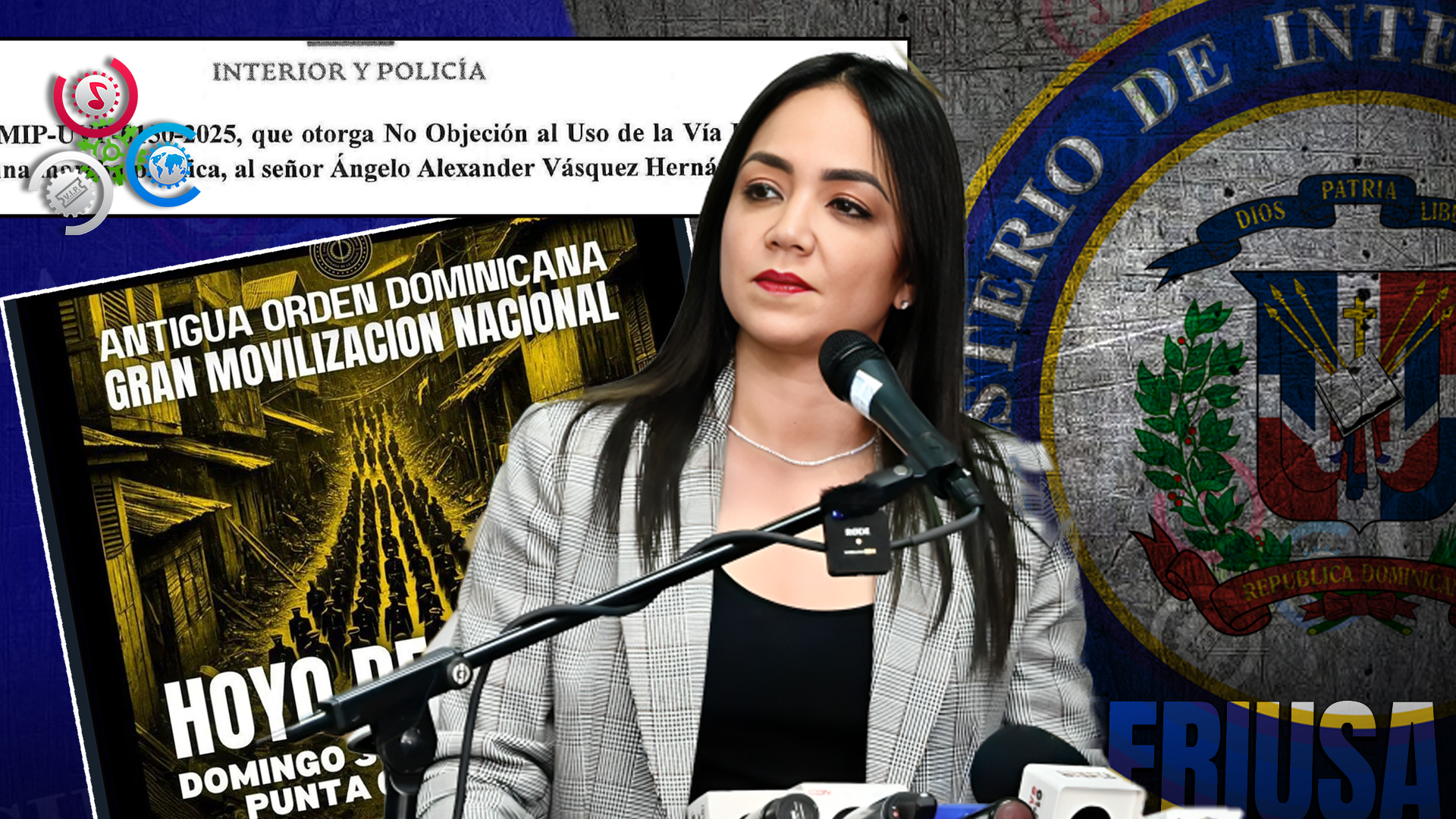 Ministerio De Interior Y Policía Concede Autorización Para Marcha Pacífica En Friusa