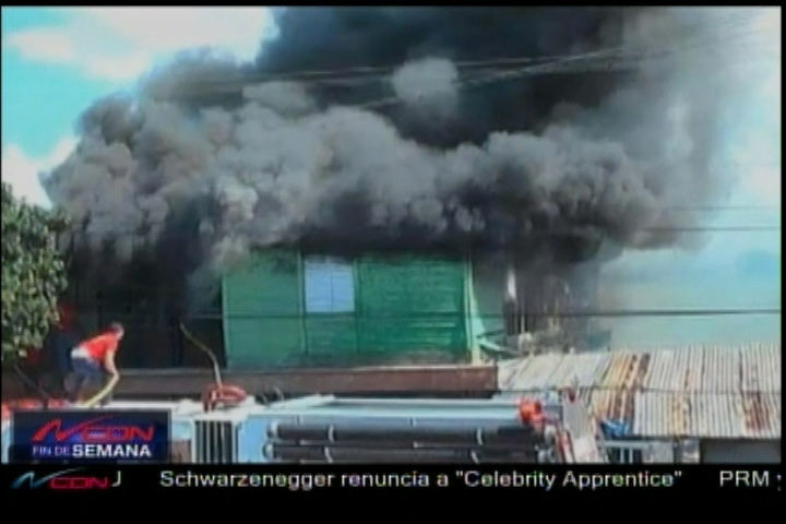 Un Incendio Destruye Más De 15 Viviendas Mientras Se Inauguraba Un Cuartel De Bomberos