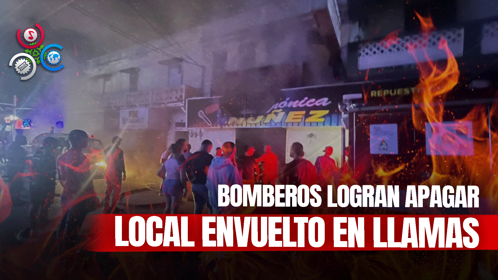 Incendio Destruye Y Genera Pérdidas En Establecimiento De Electrodomésticos En Barahona