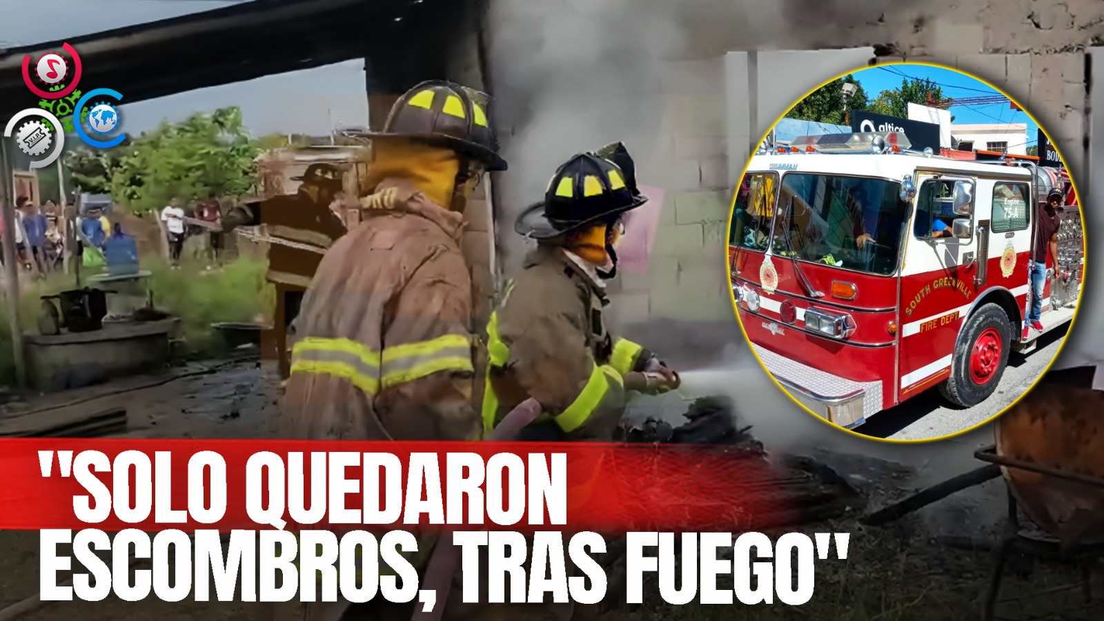 Incendio Destruye Vivienda En Villa Progreso De Veragua, Gaspar Hernández