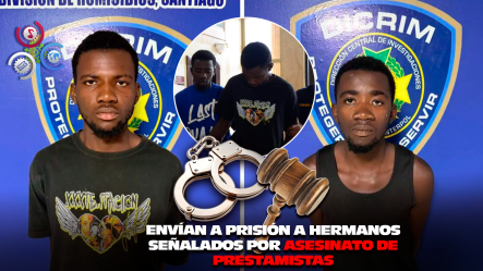 Dictan Tres Meses De Prisión Preventiva A Dos Acusados Por Doble Homicidio De Prestamistas En Santiago