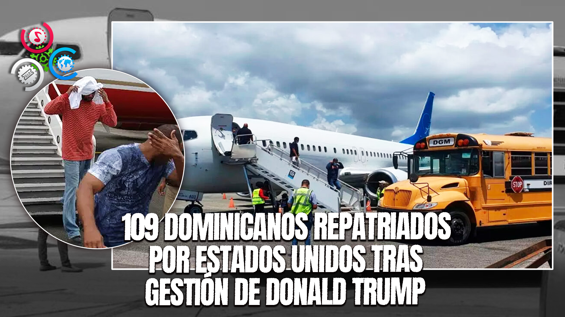 Empiezan A Llegar A RD Dominicanos Repatriados De EE.UU.