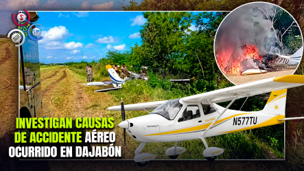 Avioneta Se Accidenta En Pista De La FARD En Dajabón; Dos Heridos Leves