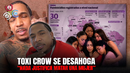 Toxic Crow Habla Sobre Los Feminicidios: “No Has Hecho Gente Para Tú Matar Gente Loco Y Menos Mujeres”