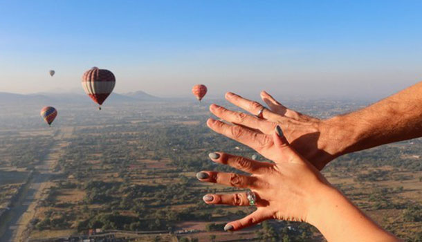 Mira Como Esta Pareja Contrajo Matrimonio A 3 Mil Pies De Altura