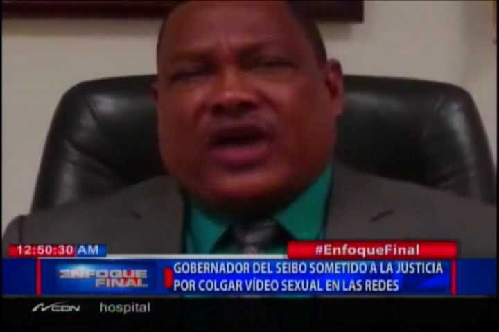 Gobernador Admite Grabo Video Sexual En El Seibo #Video