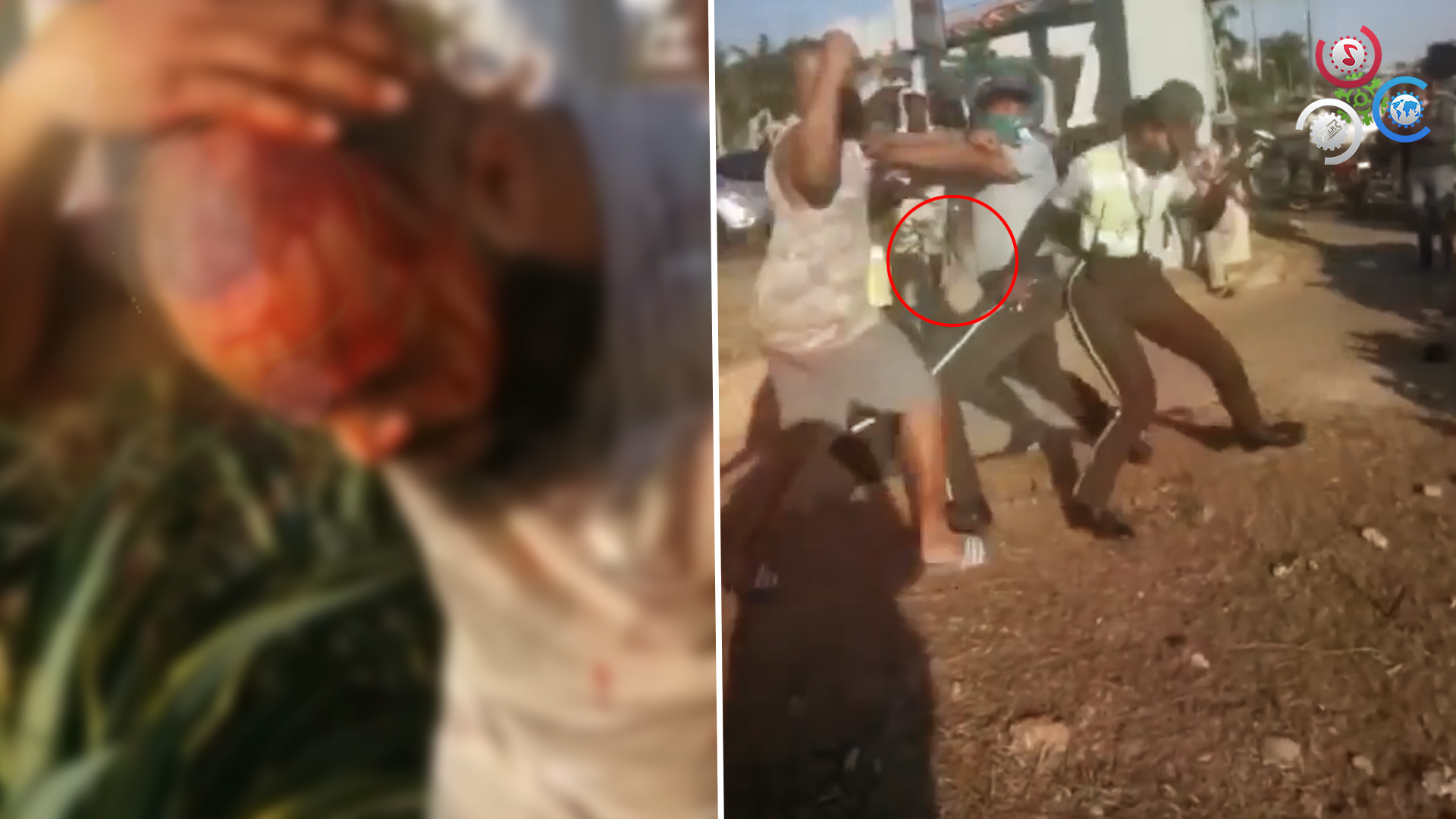 ¡Agentes “le Rompen La Cabeza” A Hombre Con Una Piedra! | No Creerás Lo Que Pasó Luego 