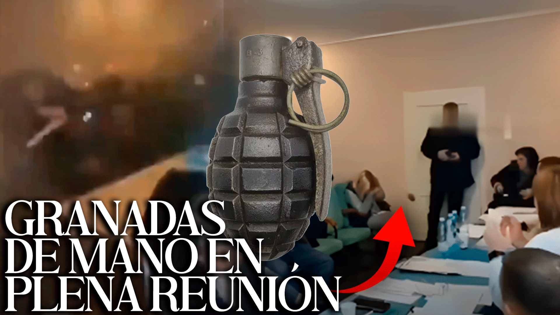 Legislador Ucraniano Lanzó Varias GRANADAS De Mano En Plena Reunión