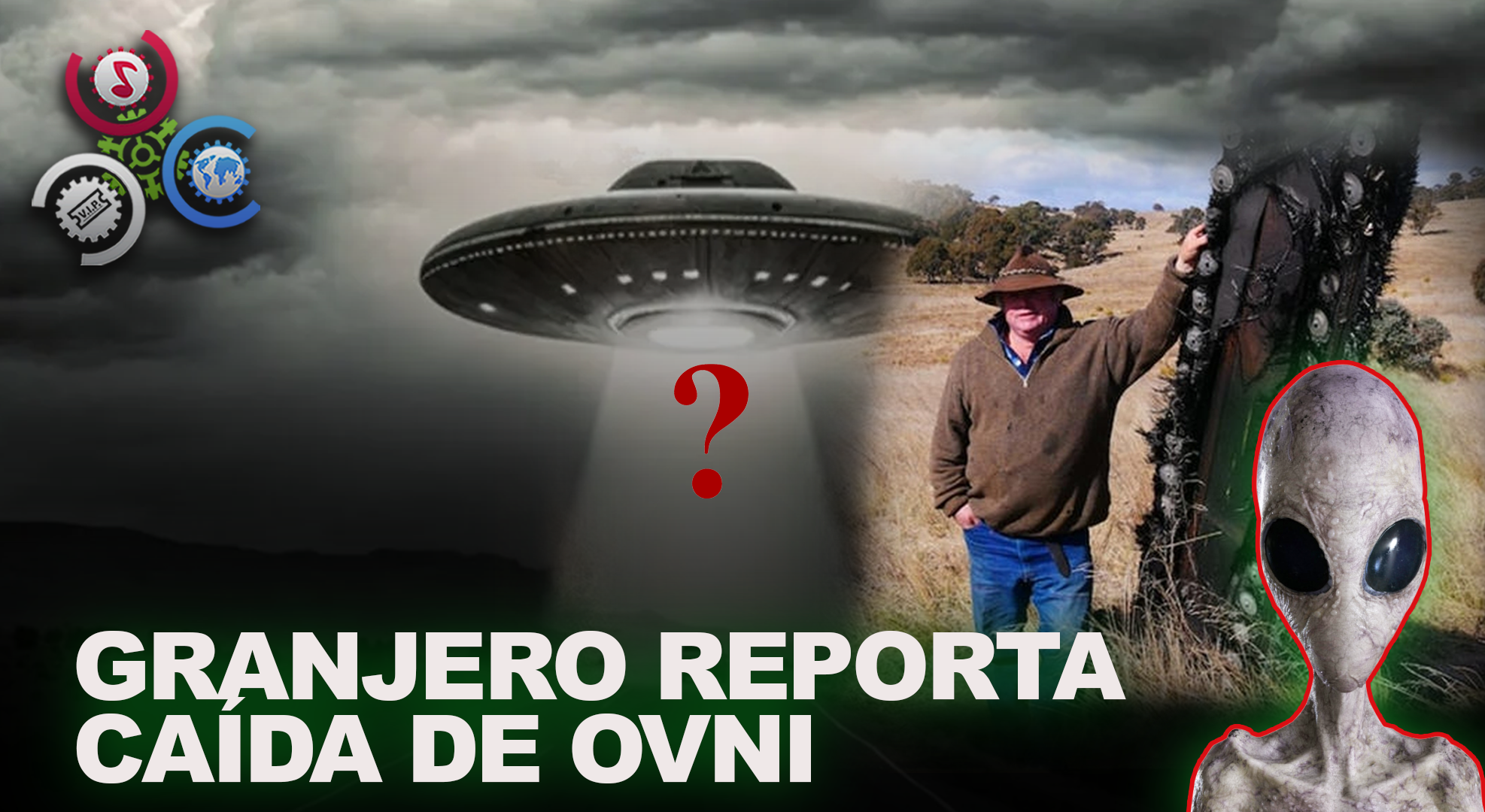 Granjero Reporta Caída De OVNI En Sus Tierras