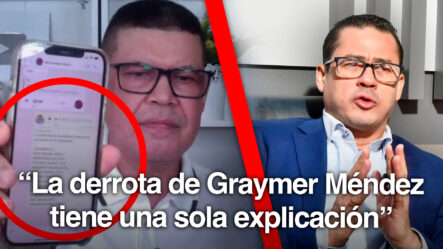 Ricardo Nieves: “La Derrota De Graymer Méndez Tiene Una Sola Explicación”