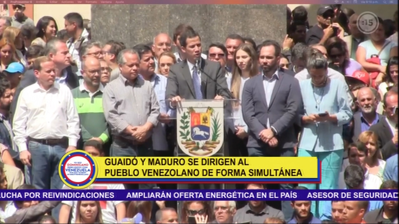 Crece La Tensión En Venezuela Luego De Que Guaidó Y Maduro Se Hayan Dirigido Al País De Forma Simultánea