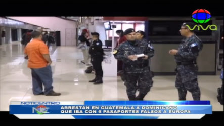 Autoridades De Guatemala Arrestaron A Un Dominicano Que Pretendía Viajar A Europa Con 6 Pasaportes Falsos