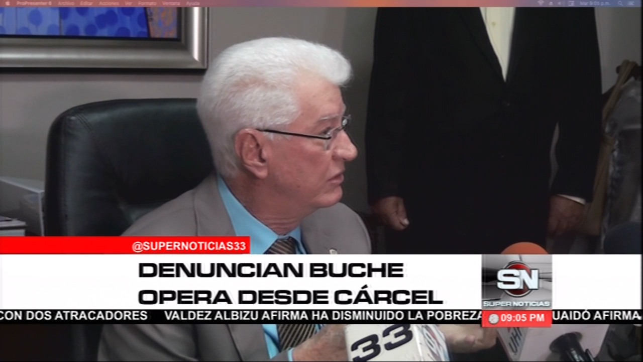 Senador Wilton Guerrero Denuncia Que Buche Sigue Operando Desde La Cárcel