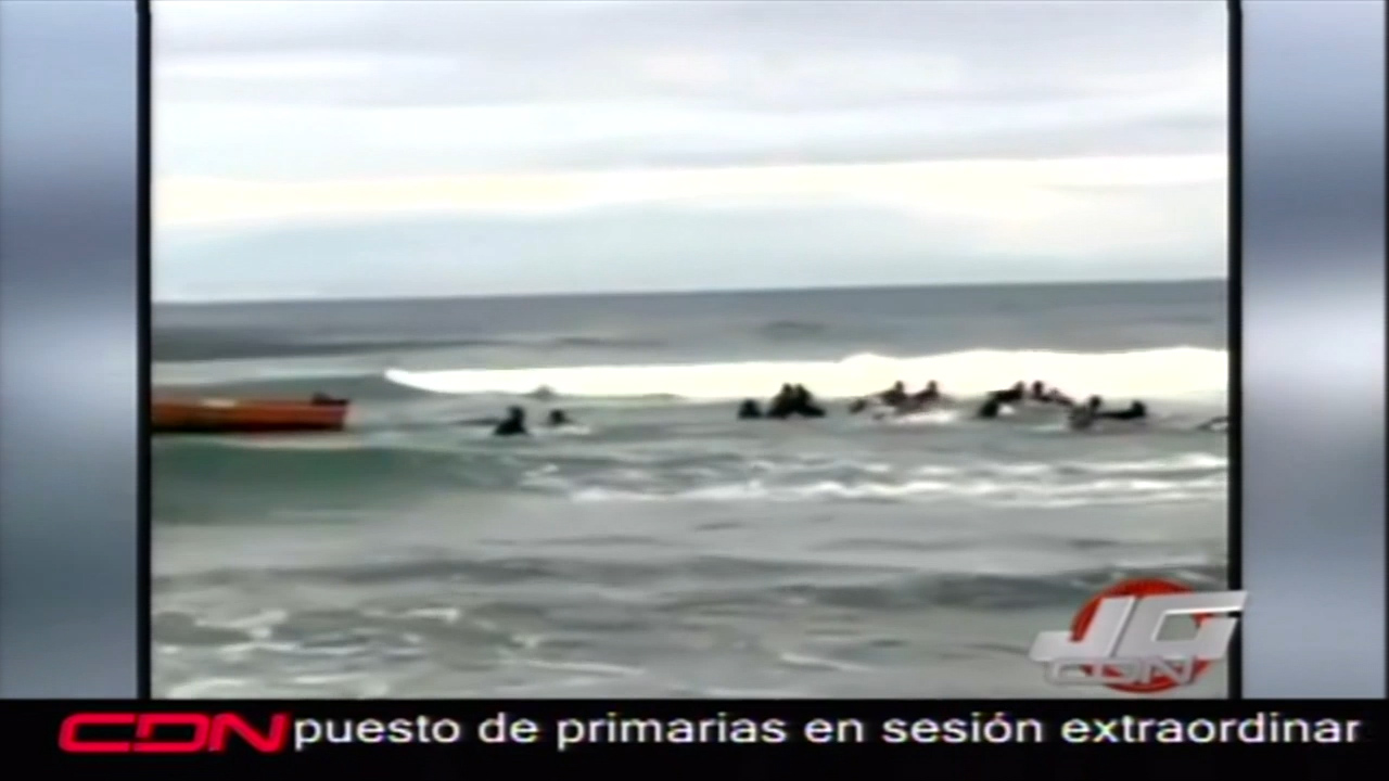 Grupo De Ilegales Llegando A Puerto Rico