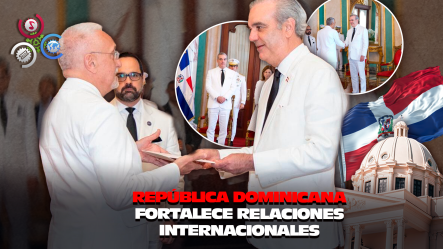 Abinader Recibe Cartas Credenciales De Seis Nuevos Embajadores En El Palacio Nacional