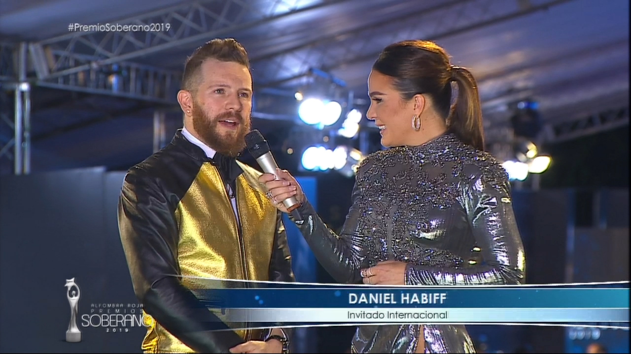 Entrevista Daniel Habiff En Alfombra De Premios Soberano 2019
