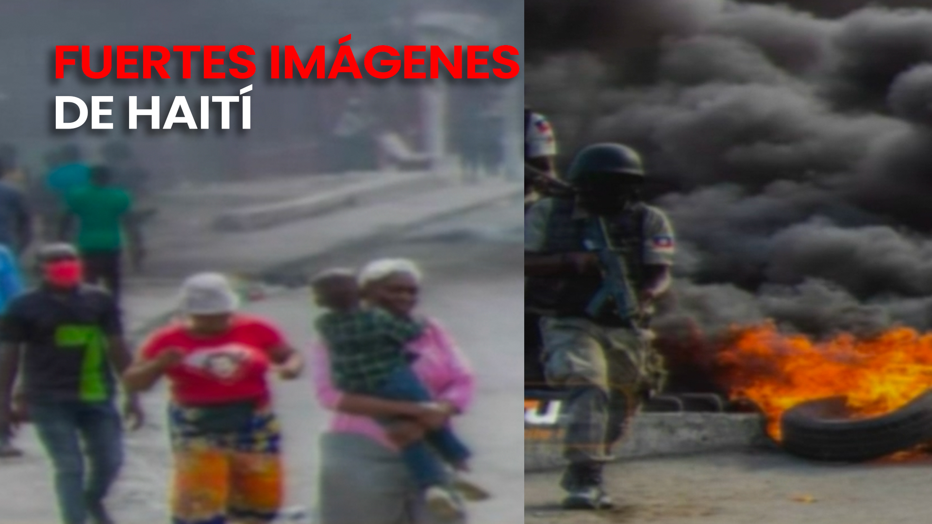 En Haití Todo El Mundo Es Sospechoso; Soldados De USA Llevan A Primera Dama Custodiada Y Mantienen Alejados A Los Policías Haitianos