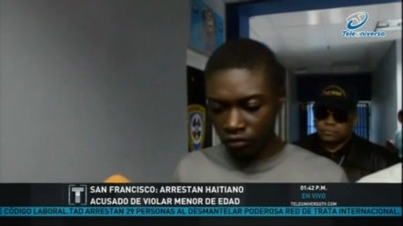 Arrestan Haitiano Acusado De Violar Niña De Dos Años