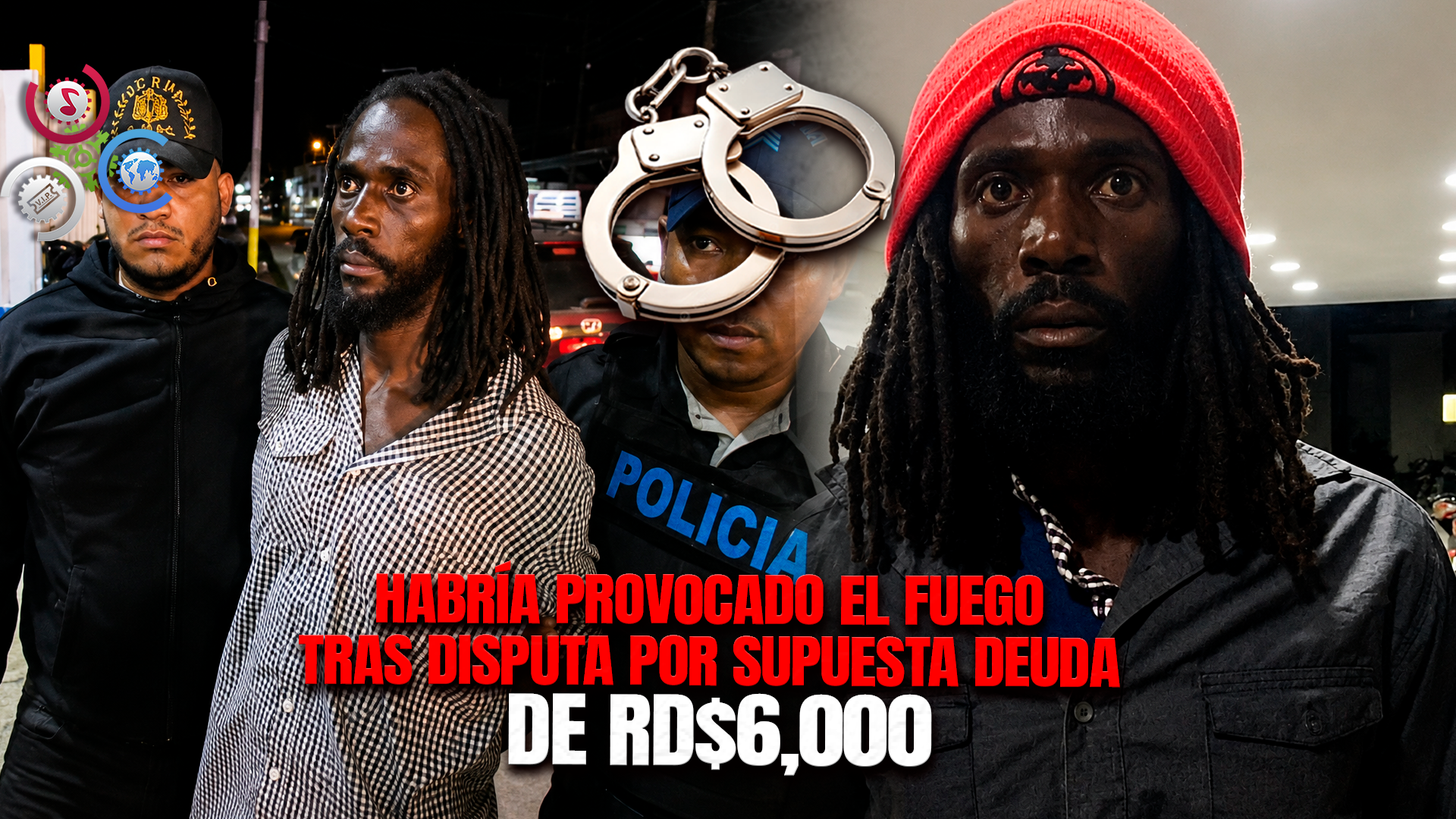 Haitiano En Condición Migratoria Irregular Es Detenido Por Incendio Que Destruyó Siete Viviendas En Jarabacoa